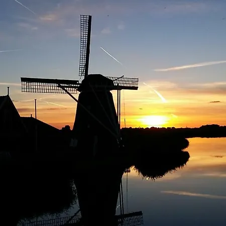 Apartment Bij De Molen Tussen Alkmaar En Hoorn Oterleek